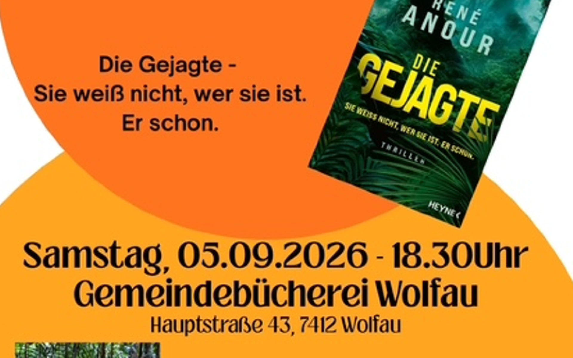 Lesung mit René Anour