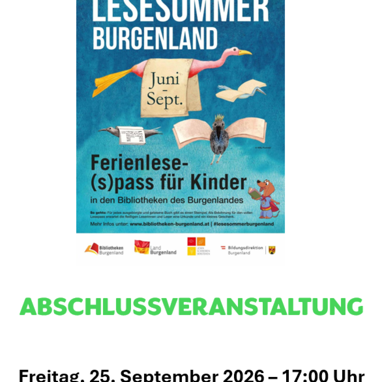 Abschluss Lesesommer 2026